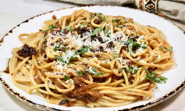 Chicken Carbonara Pasta Bake